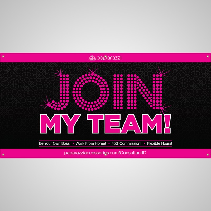 Join My Team - Horizontal Banner